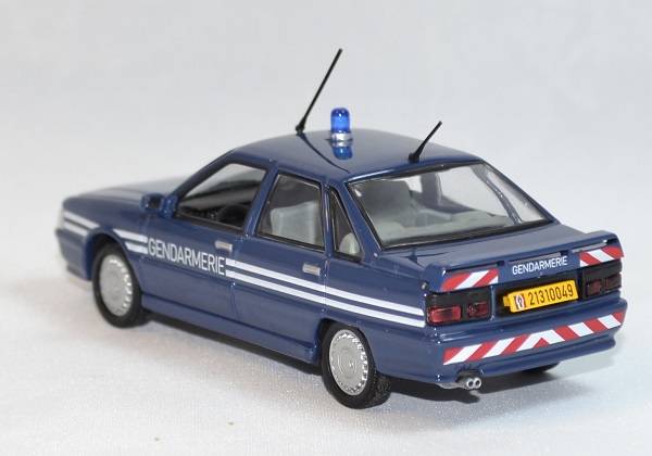 Renault 21 turbo gendarmerie bri norev 1 43 autominiature01 com 2 