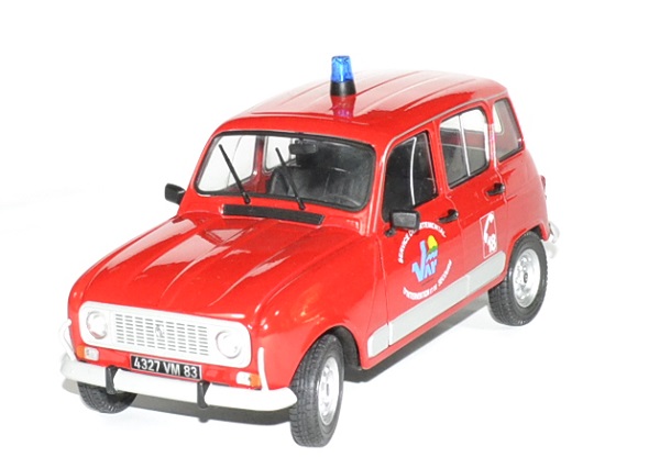 RENAULT 4L GTL - POMPIERS DU VAR - 1978 - Solido