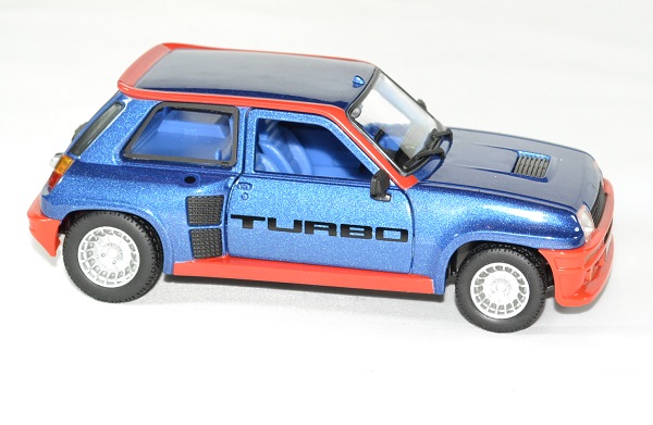 Renault 5 turbo bleu 1 24 bburago autominiature01 3 
