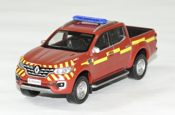 Renault alaskan pompier pick up 2017 1 43 norev autominiature01 1