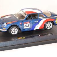 Renault alpine a110 1600s rallye bburago 22035 1 24 miniature autominiature01 com 1 