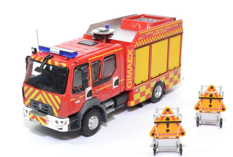 Renault D15 VSR GIMAEX SDIS 37 Pompiers Eligor 1/43 116286