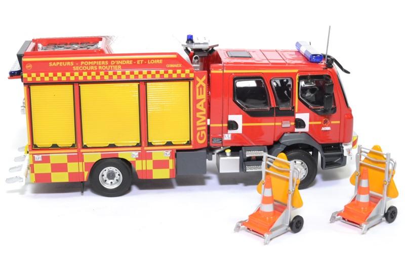 Renault Premium Sapeurs Pompiers fpt miniature Bburago 1/50