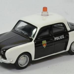Renault dauphine Police Nationale années 60