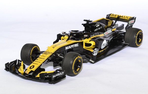 Renault Sport F1 RS 18 Formule 1 lancement 2018 Solido 1/18