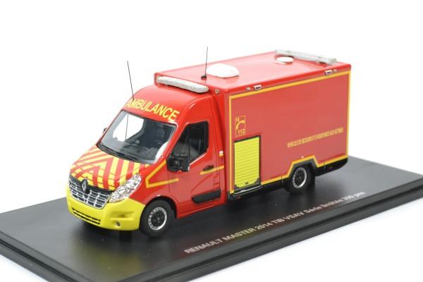 Iveco magirus Sapeurs Pompiers BSPP Bburago 1/43 bur32052rd