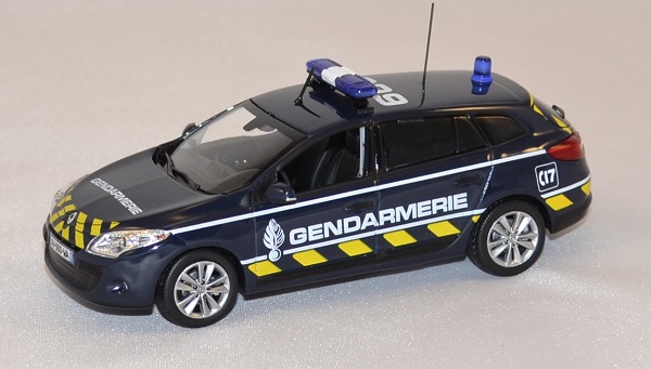 Renault megane estate 2012 gendarmerie 1 43 norev autominiature01 com 1