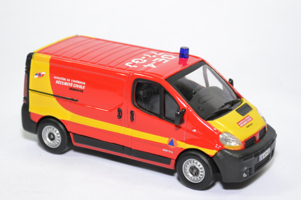 Renault trafic pompiers securite civile deminage oliex 1 43 oliex60441sc autominiature01 3 