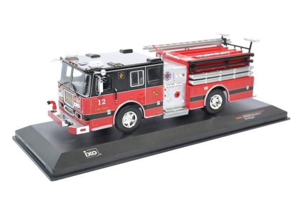 Seagrave Camion de Pompier Américain #33 Ixo 1/43 ixotrf003