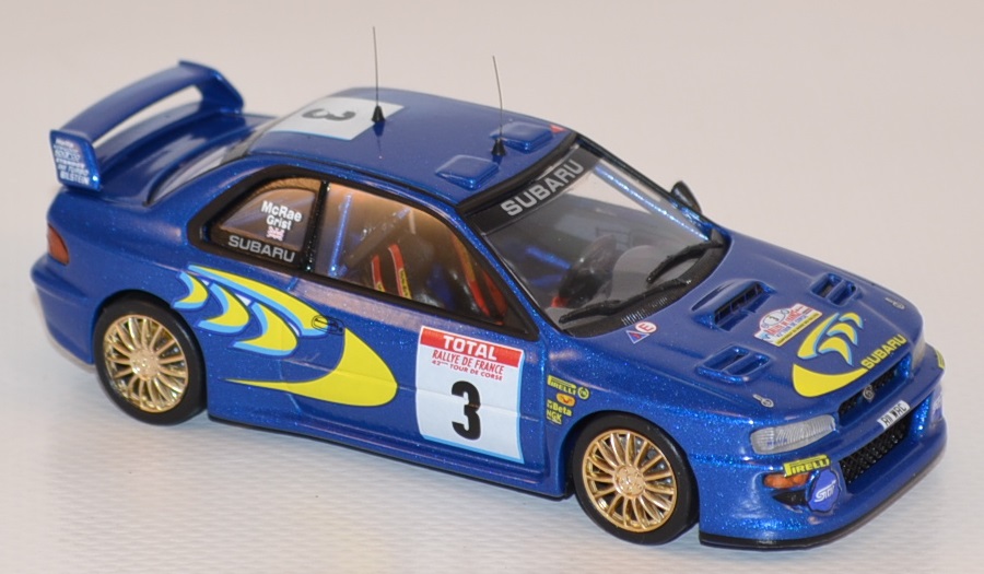 Subaru wrc impreza corse 1 43 3 mc rae trofeu 1998 autominiature01 com tro1130 3 