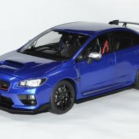 Subaru wrx sti s207 1 18 bleue 2015 sunstar autominiature01 1 