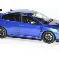 Subaru wrx sti s207 1 18 bleue 2015 sunstar autominiature01 3 