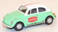 Volkswagen bettle green white 1966 Coca Cola 1/43 Motor City