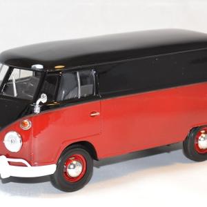Volkswagen T1 van noir et rouge Motor Max 1/24