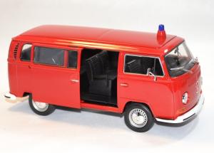 Volkswagen t2 1972 pompier welly 1 24 autominiature01 2 