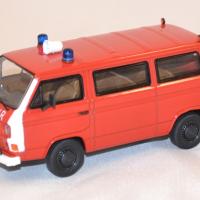 Volkswagen t3b fourgon pompier miniature premium 1 43 autominiature01 1 