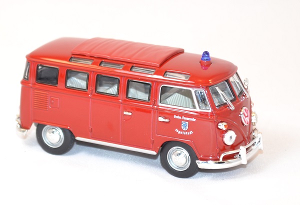 Volkswagent1 miniature pompier 1962 signature 1 43 3 