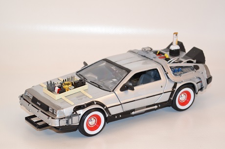 Welly de loreanretour vers le futur 3 au 1 24 autominiature01 com 1