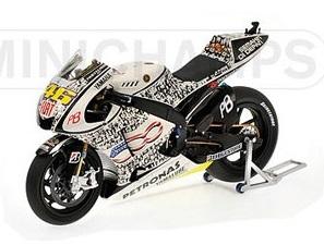 Yamaha yzr m1 2010 Rossi #46 laguna seca au 1-12 minichamps