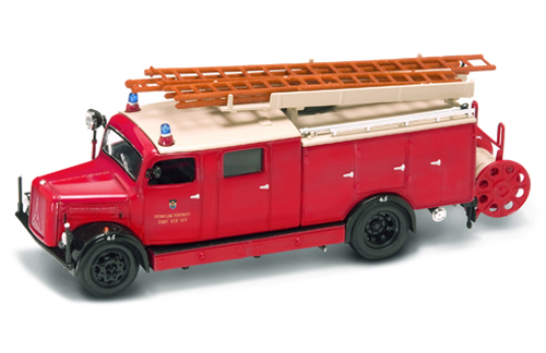 Yatming magirus s 3000 slg pompiers volntaires stadt neu ulm 1941 miniature pompiers incendie www autominiature01 com 43014