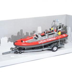 Zodiac Sapeurs pompiers bateau moteur